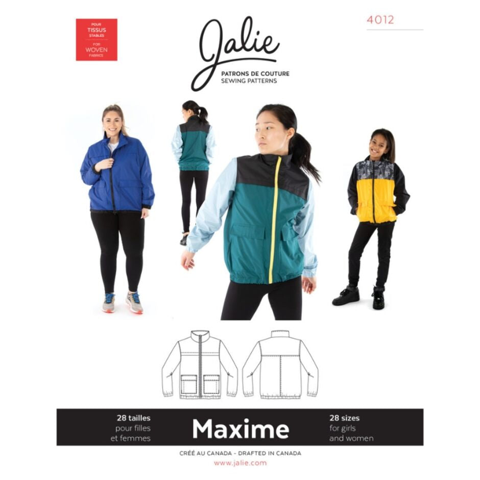JALIE Maxime Three Seasons Jacket Children and Adults Sewing Pattern