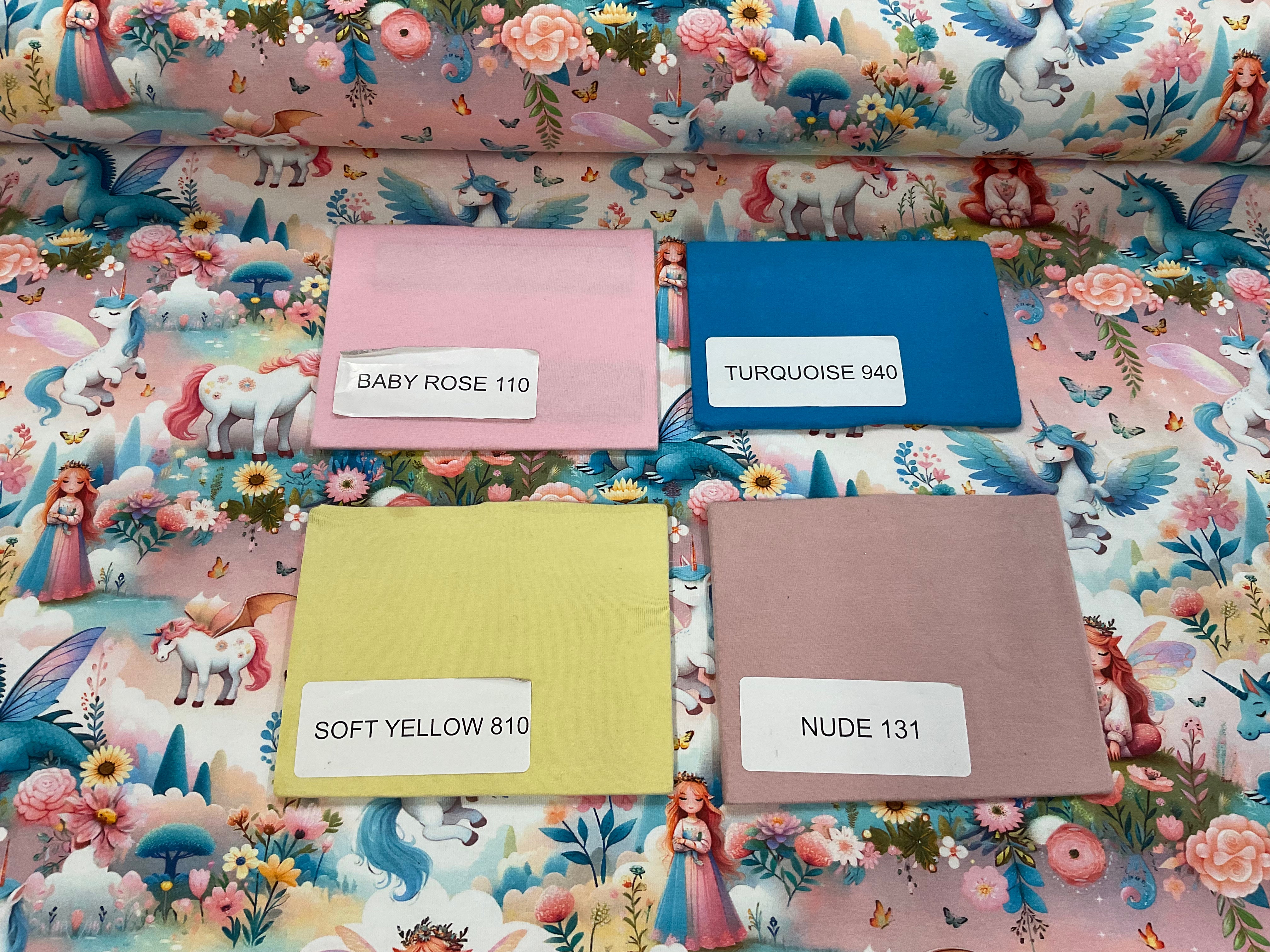 Magical Fairytale Cotton Jersey Fabric
