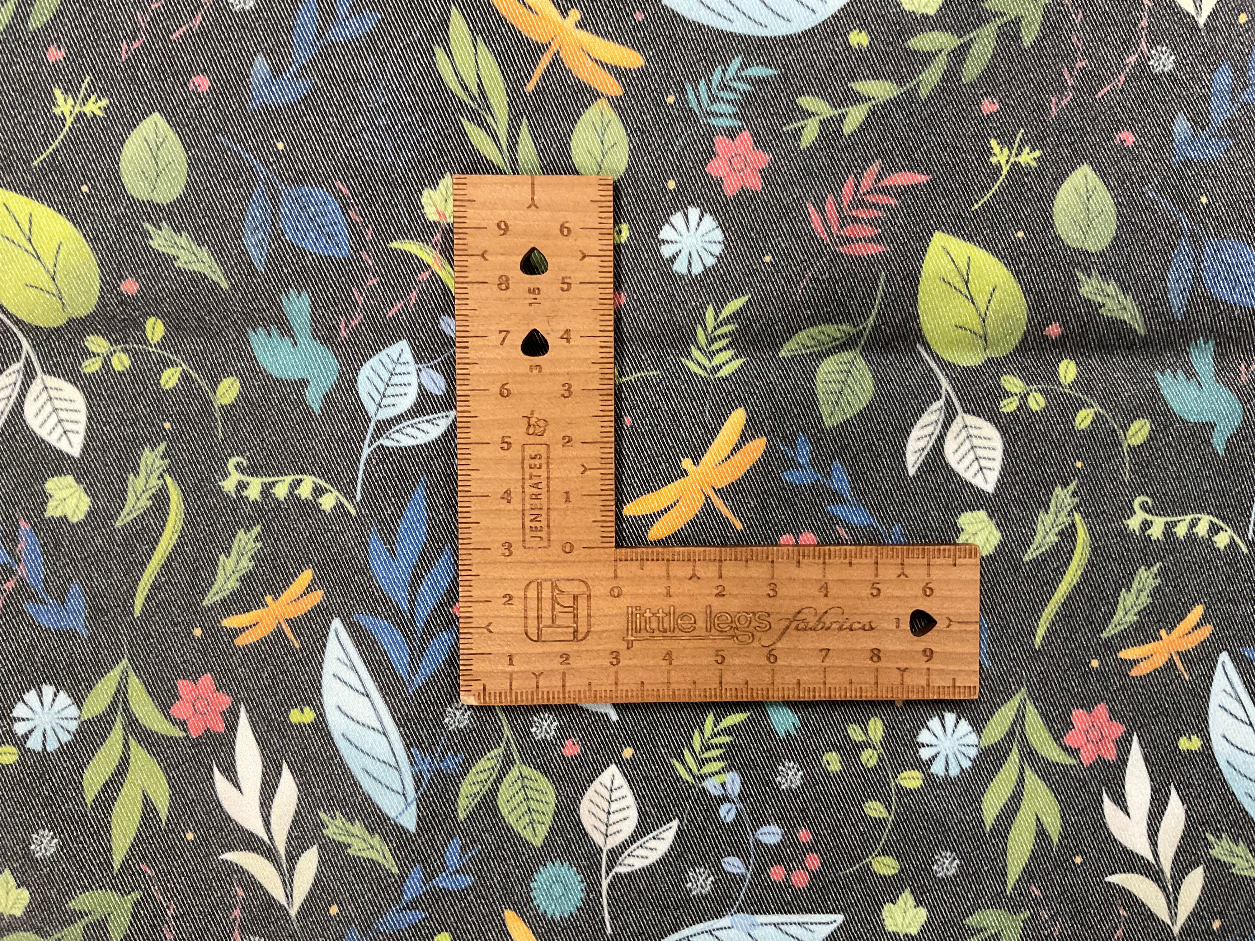 Night Garden Power Stretch Denim