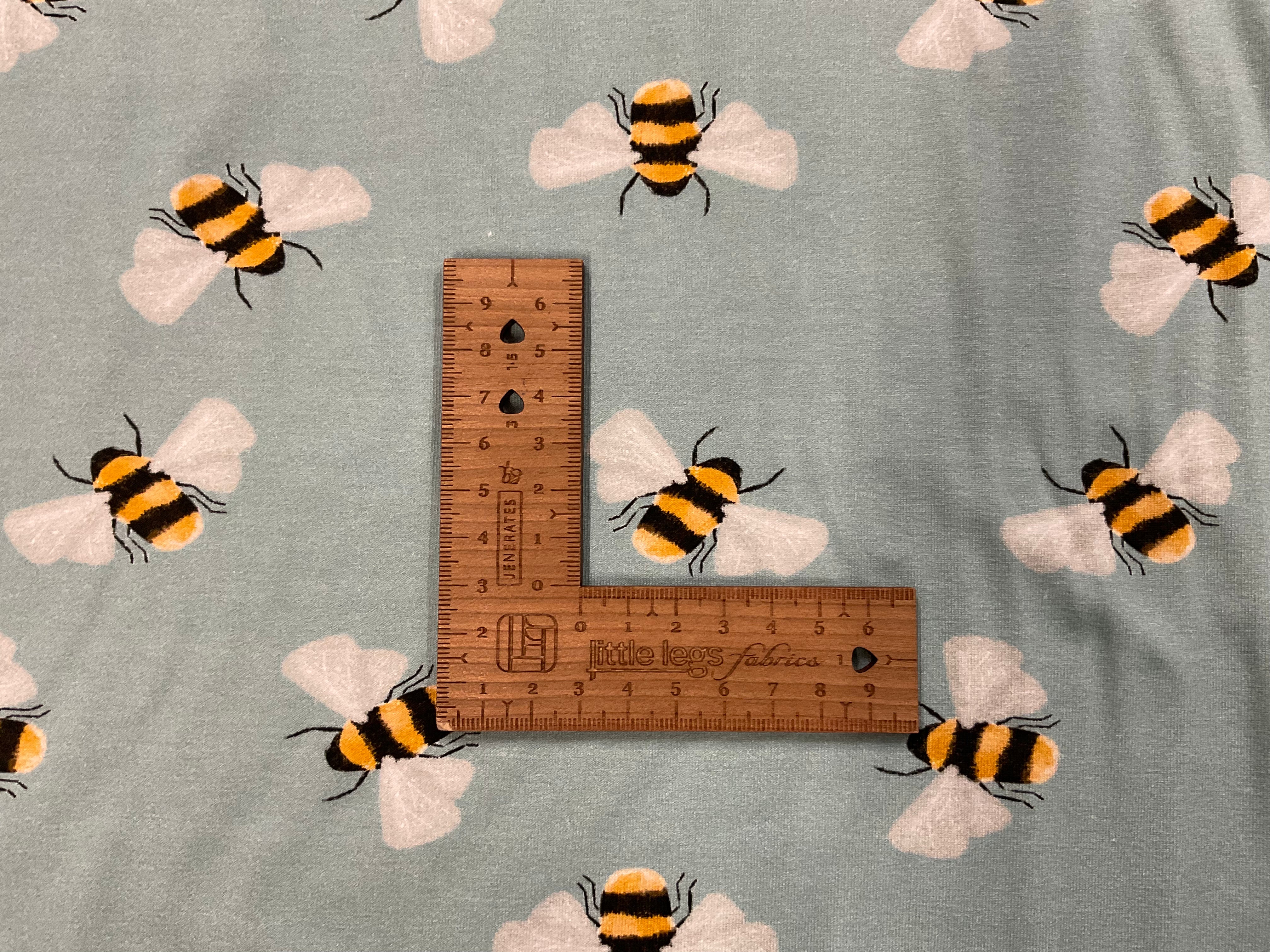 Bee Sky Cotton Jersey