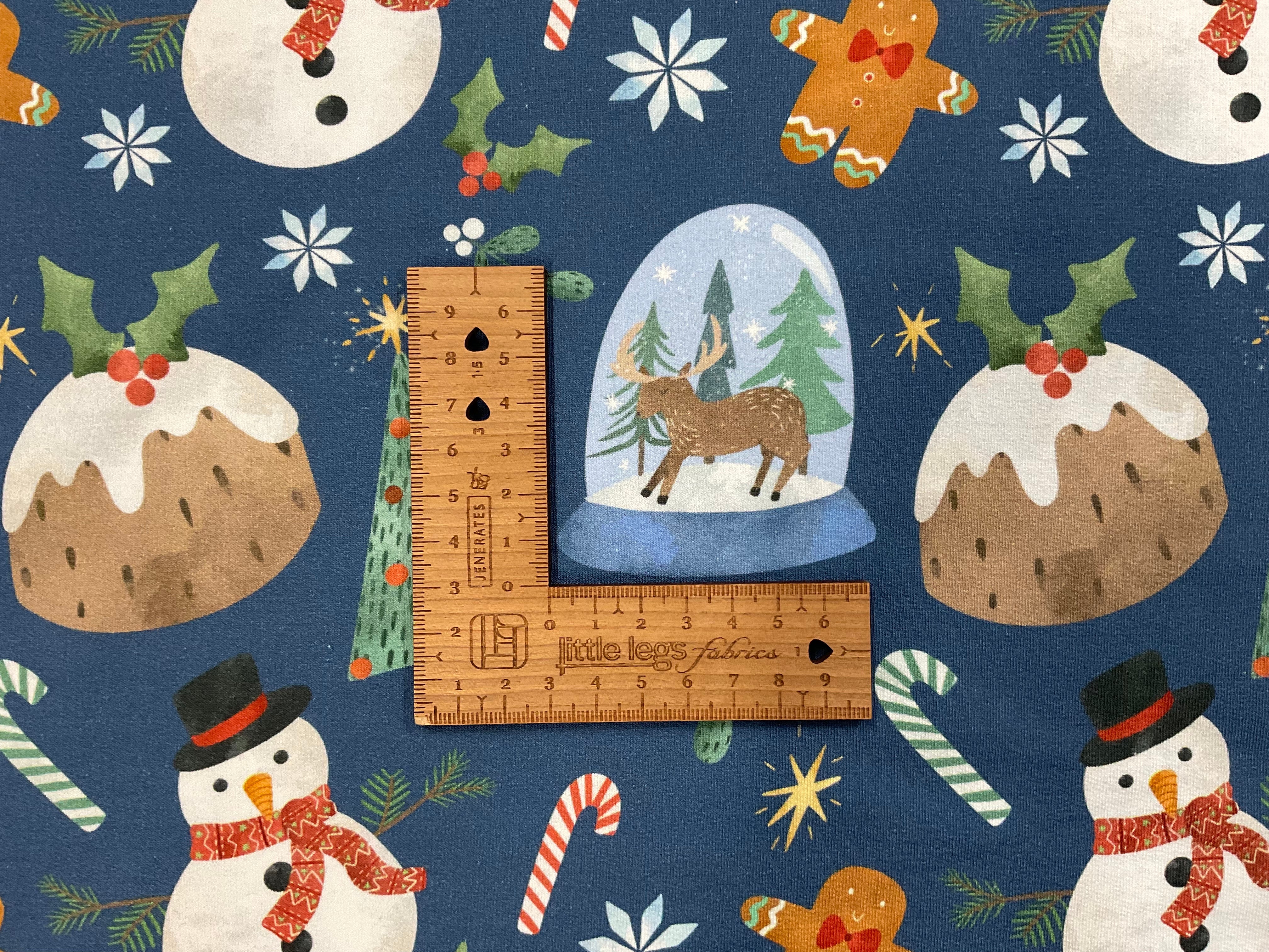 PRE ORDER Christmas Allsorts Cotton Jersey Fabric - DUE IN STOCK MID NOVEMBER