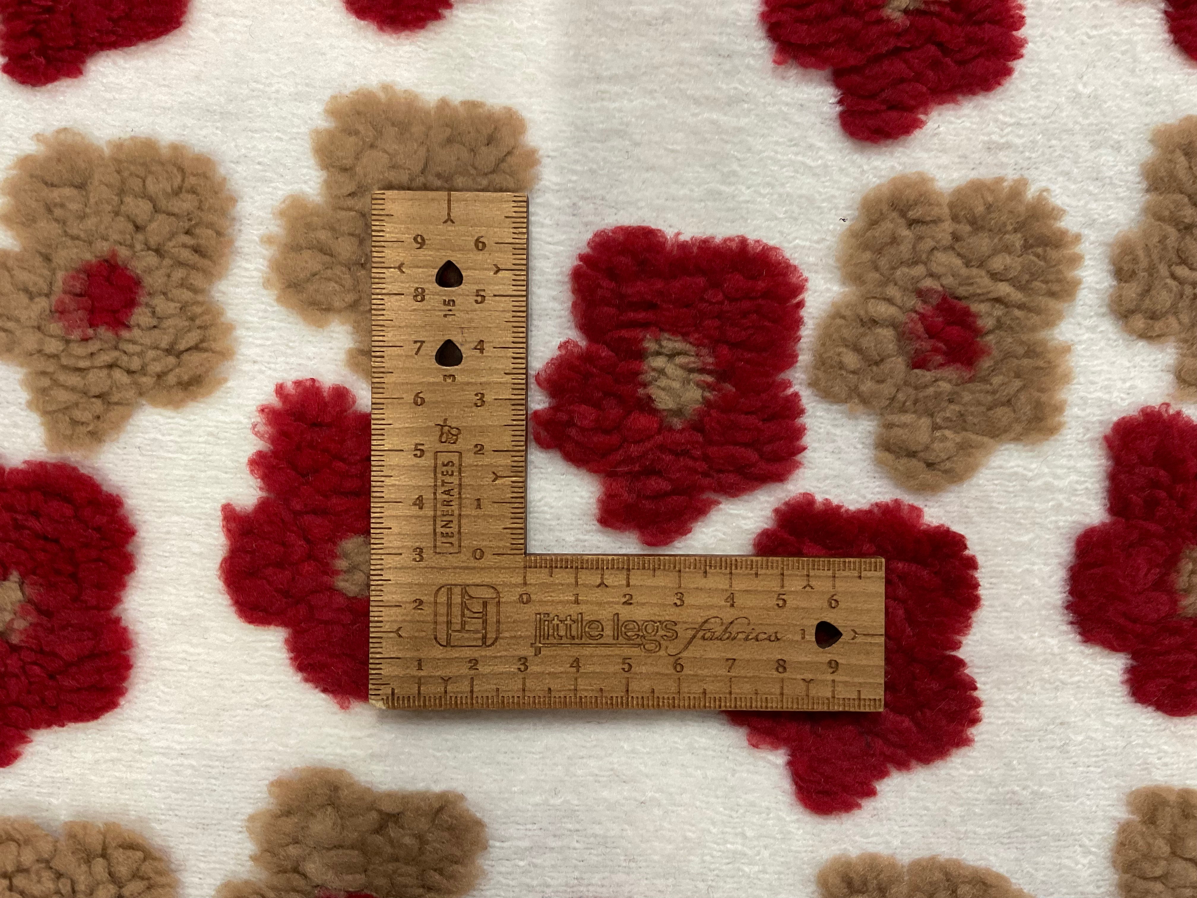 Fluffy Flowers Cotton Jacquard