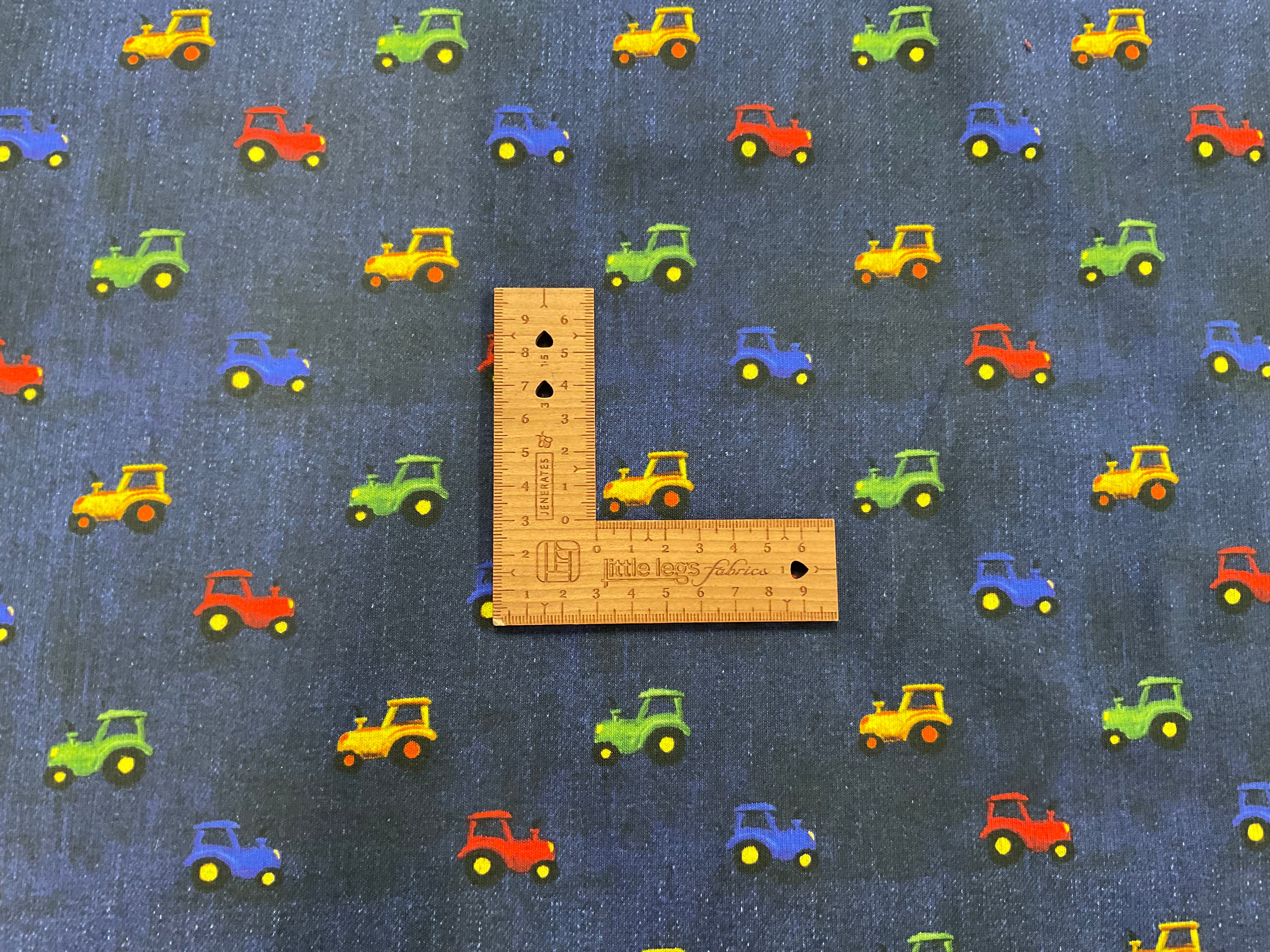 Bright Tractors Denim Look Alpine Fleece