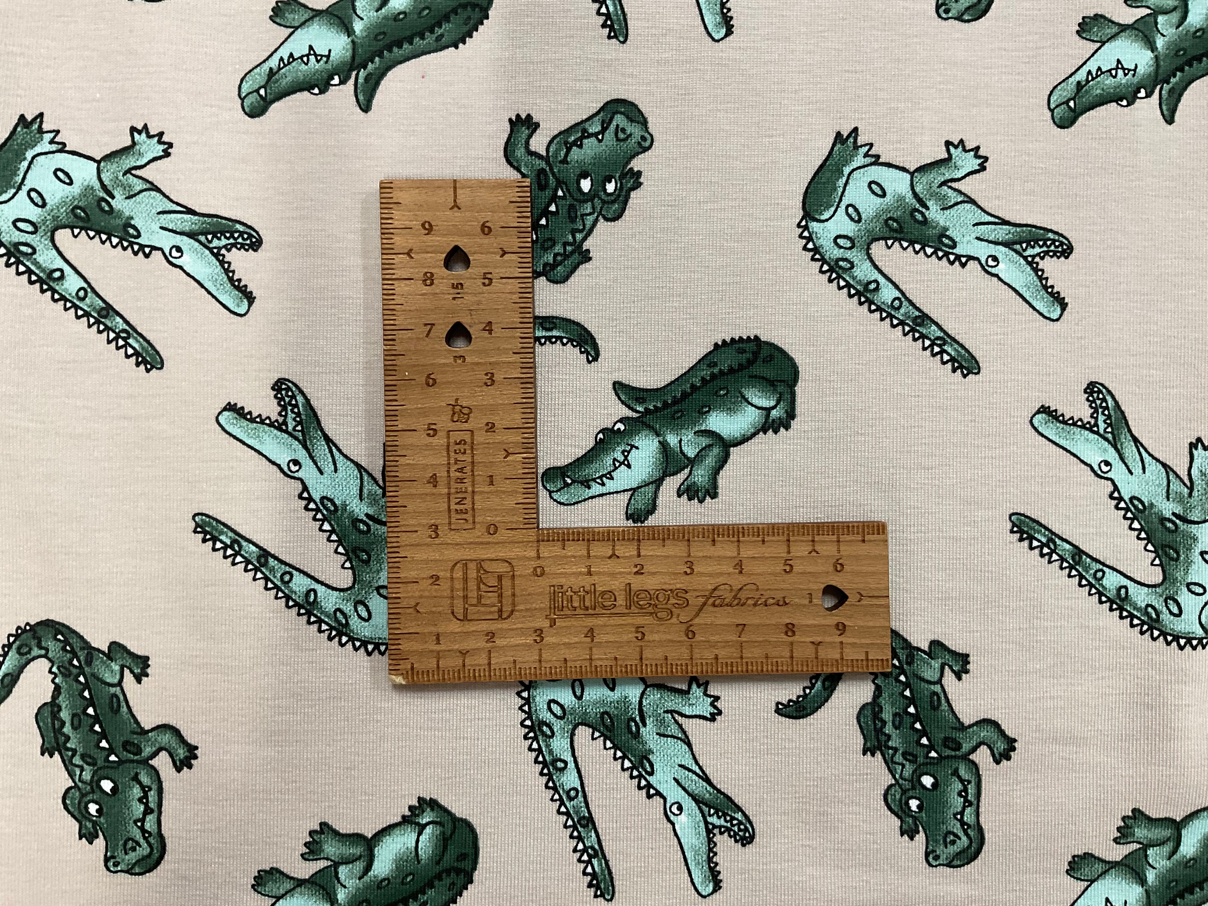 Crocs on Stone Cotton Jersey