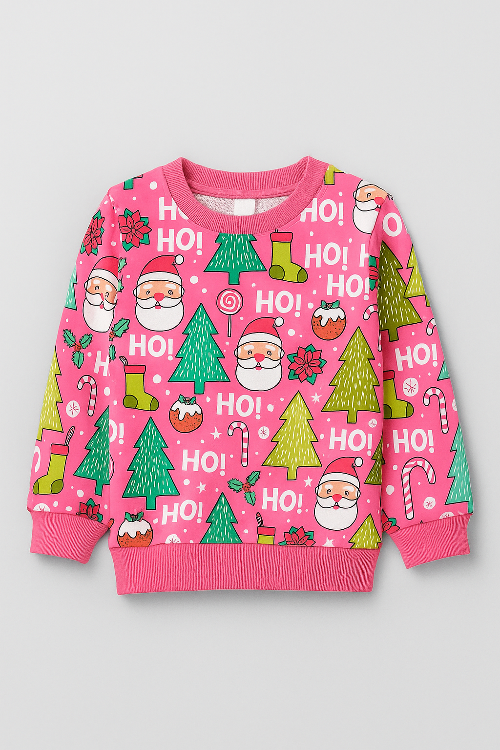PRE ORDER Pink HoHoHo French Terry - DUE IN STOCK MID SEPTEMBER