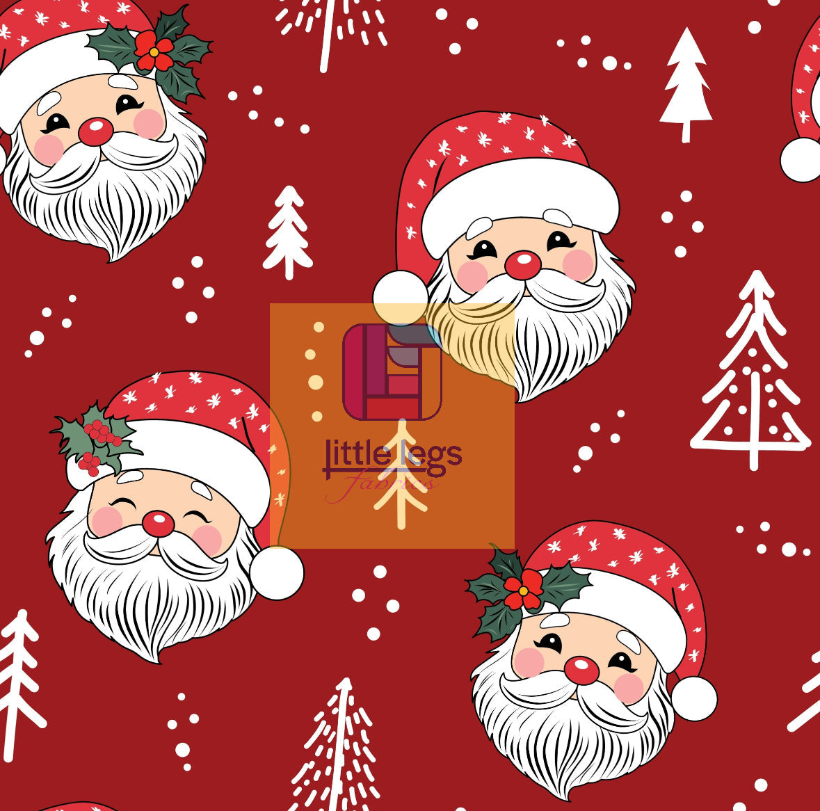 PRE ORDER Santa Red French Terry - DUE IN STOCK MID SEPTEMBER