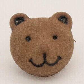 14mm Teddy Face Shank Buttons (K814)