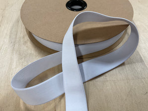 30mm Soft White Woven Elastic