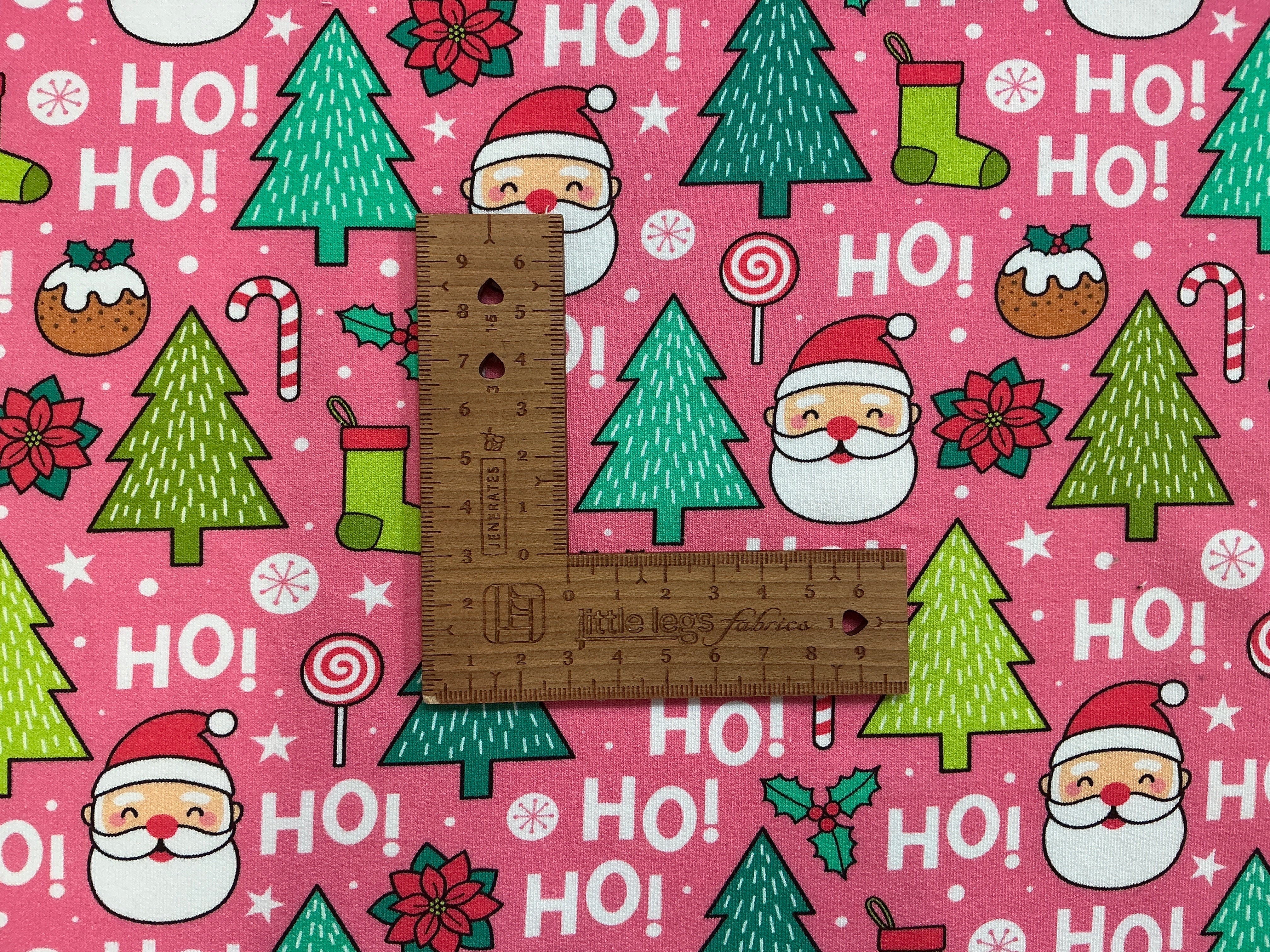 Pink HoHoHo French Terry