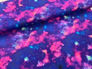 Purple Galaxy Quilting Cotton
