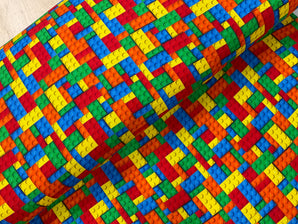 Colourful Blocks Needle Cord