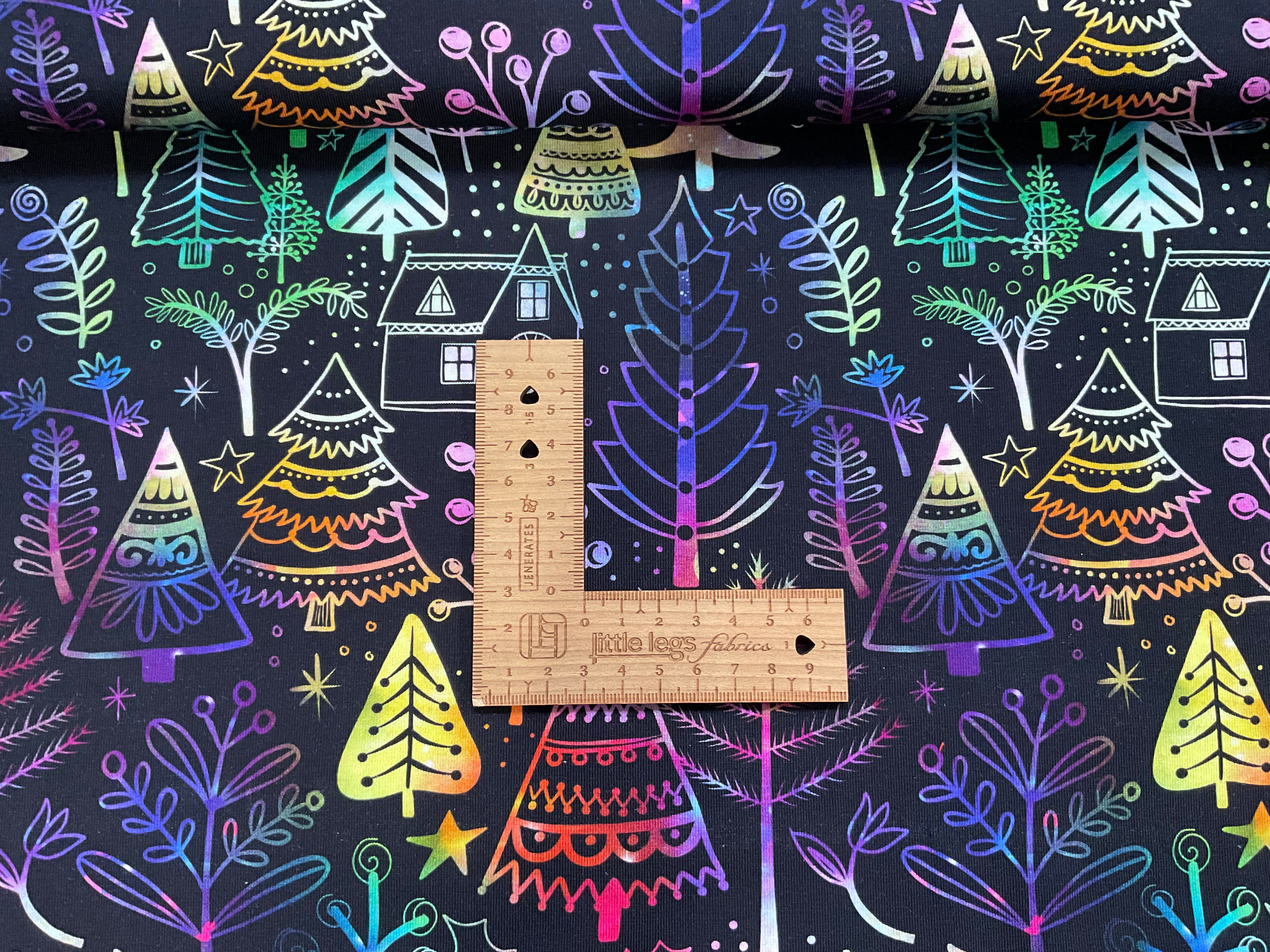PRE ORDER Winter Trees French Terry - DUE IN STOCK MID SEPTEMBER