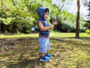 Milkshake Hoodie and Tank Waves and Wild Paper Pattern