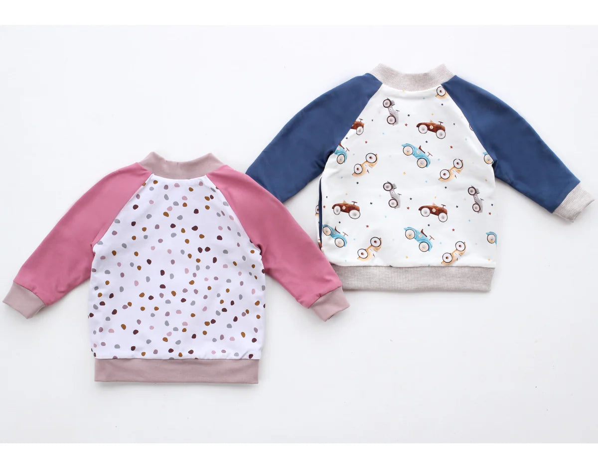 Amity Bomber Jacket PUPERITA Children's Paper Sewing Pattern
