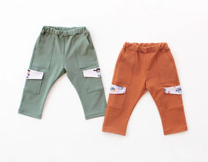 Pirates Cargo Pants PUPERITA Children's Paper Sewing Pattern