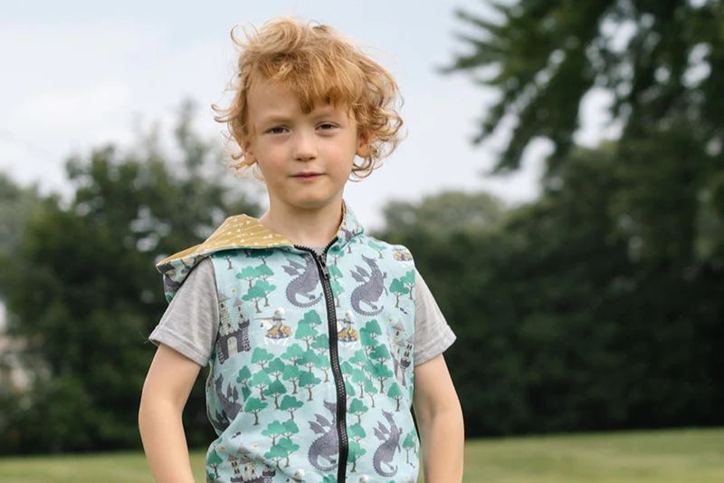 Dragon Vest PUPERITA Children's Paper Sewing Pattern