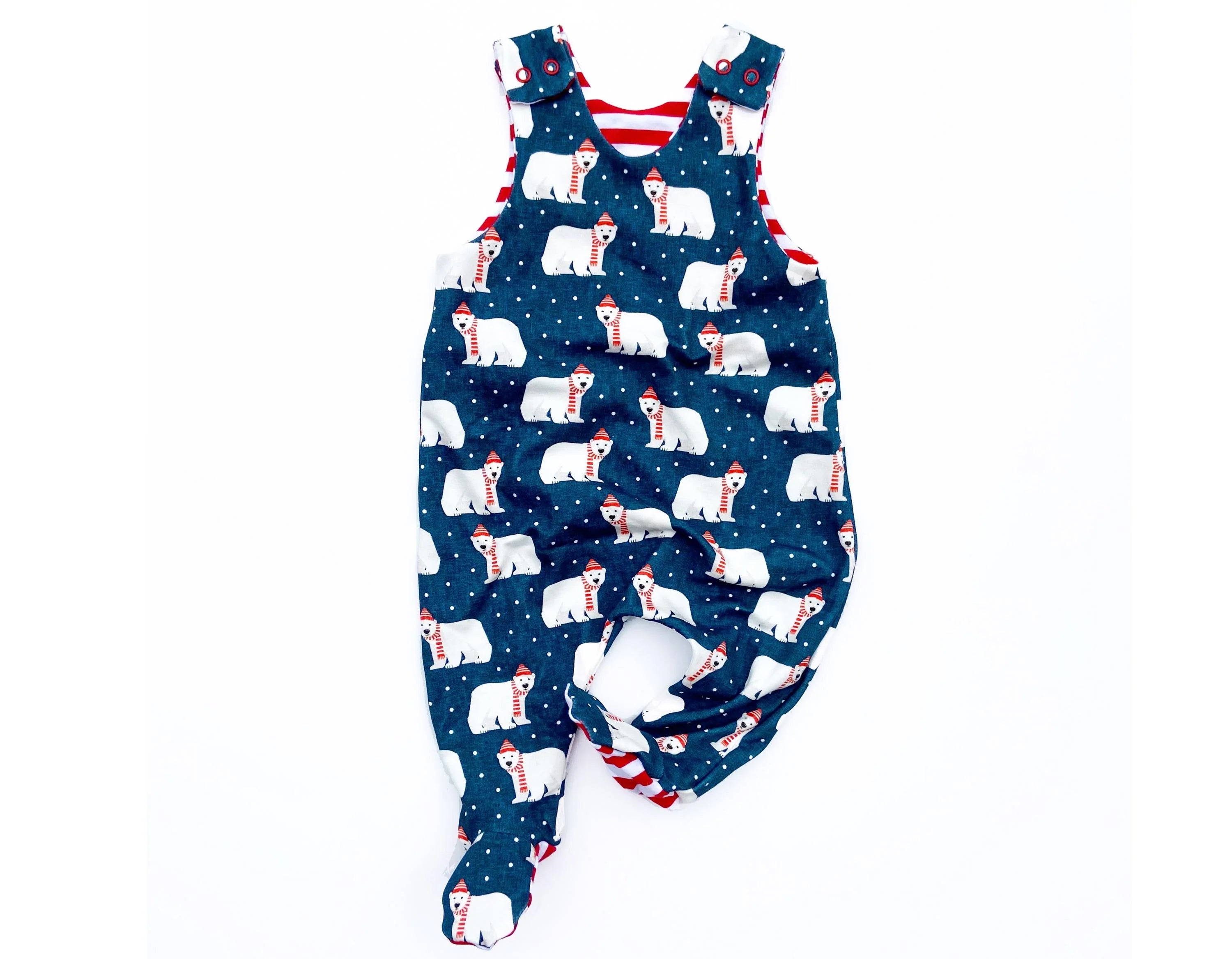 Merry Feet Romper PUPERITA Children's Paper Sewing Pattern