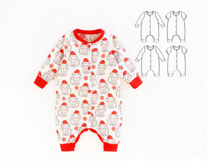 Catnap Romper PUPERITA Children's Paper Sewing Pattern