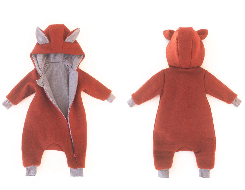 Foxy Coverall PUPERITA Children's Paper Sewing Pattern