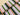 Stockroom Clearance Stripe Viscose Crepe