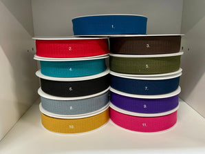 25mm Cotton Mix Webbing Tape