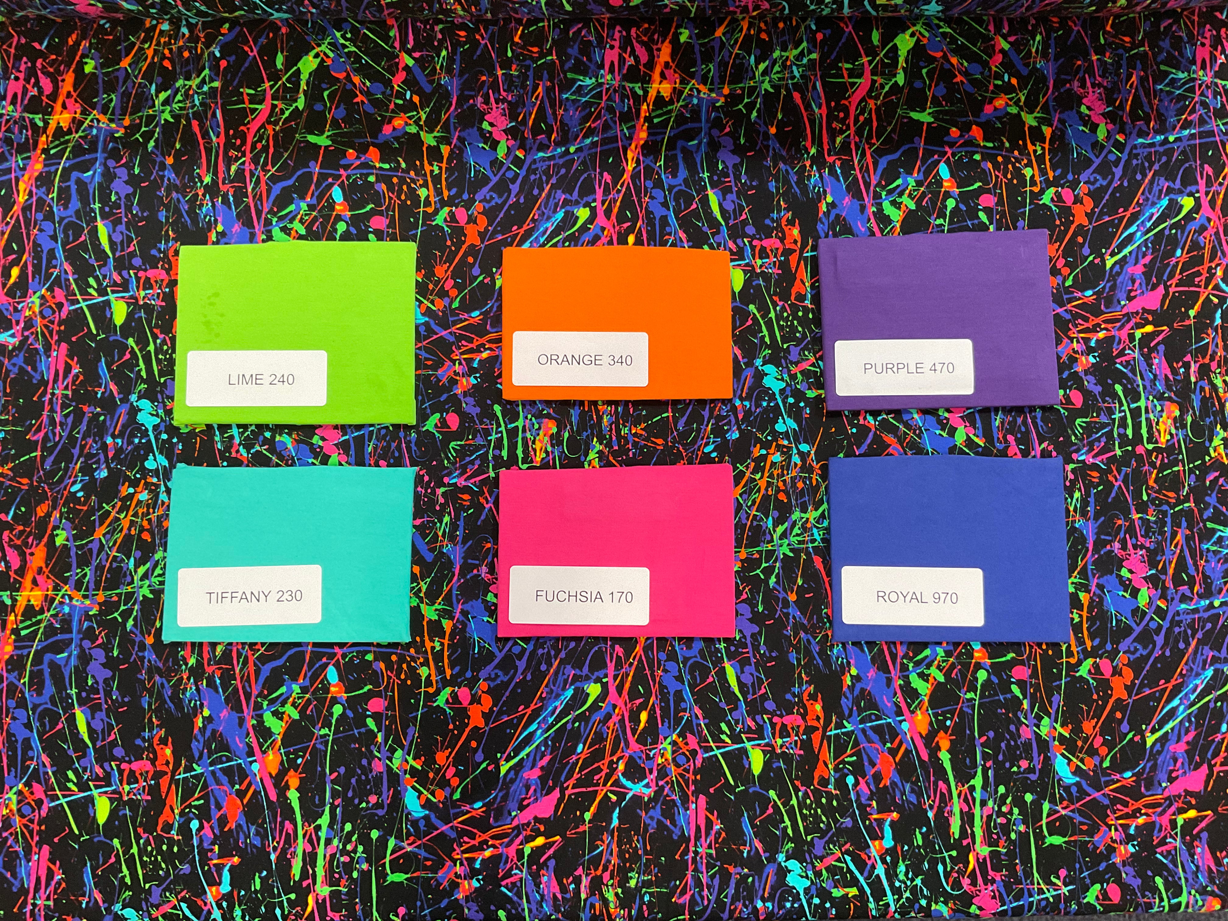 PRE ORDER Paint Splatter Cotton Jersey Fabric - DUE IN STOCK END OF DECEMBER