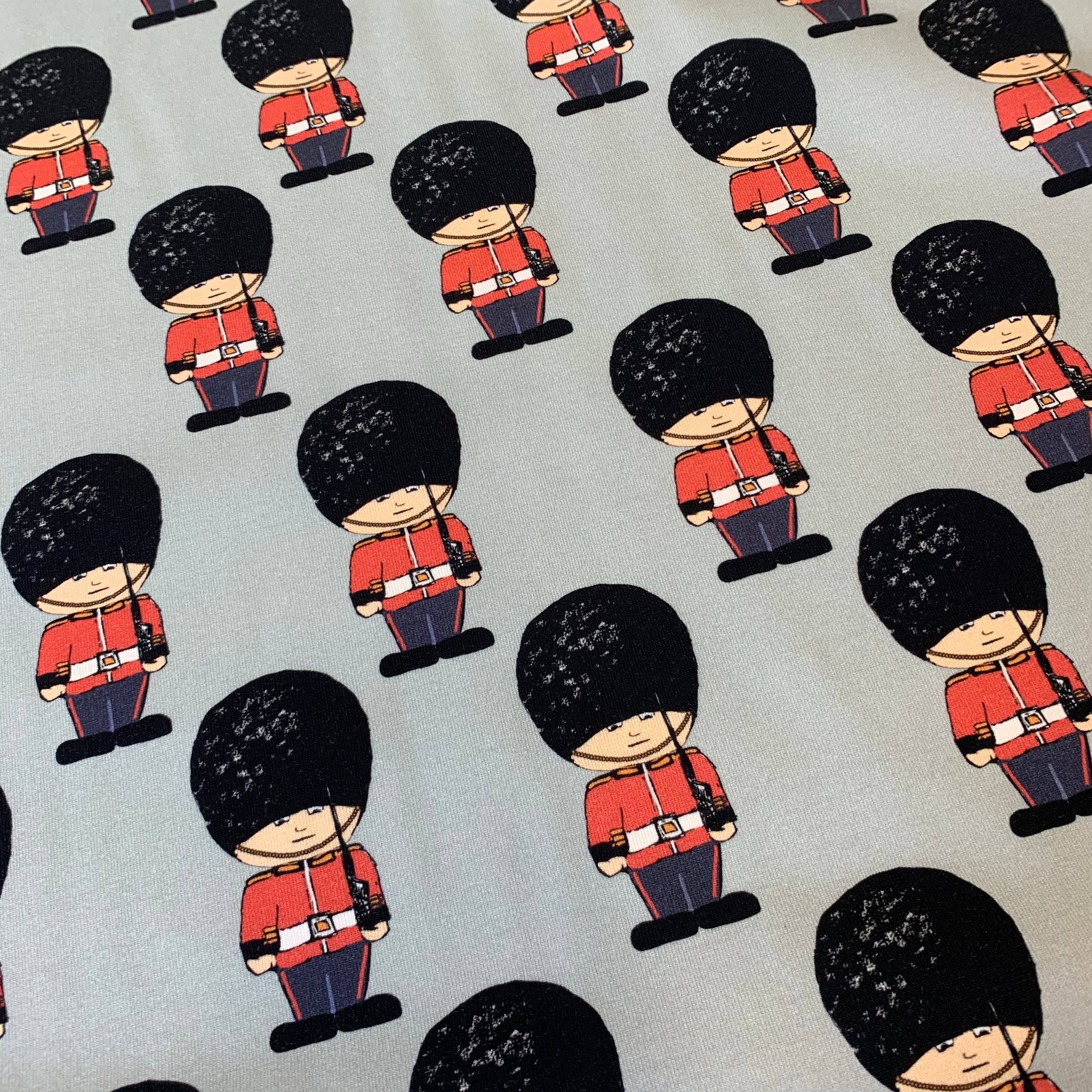 PRE ORDER London Guards Cotton Jersey Fabric - DUE IN STOCK END OF DECEMBER