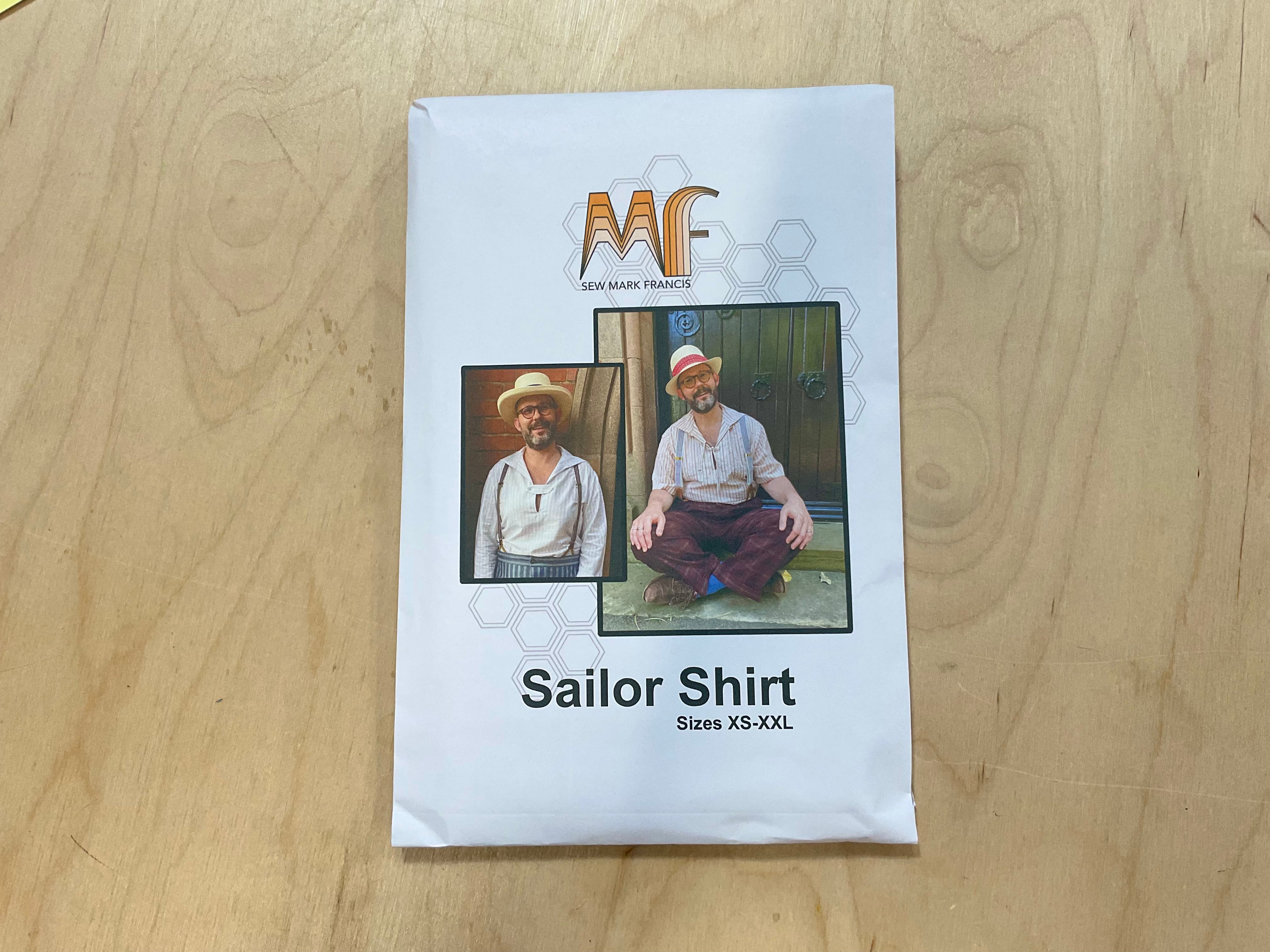 Sew Mark Francis Sailor Shirt Sewing Pattern