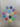 35mm Striped Plastic Buttons