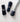 4mm plastic Cord Stop- Various colours