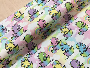 SALE Baby Dino Eggs French Terry