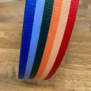 Horizontal Stripes Webbing Tape 40mm Wide