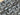 Bolt End 3.5m Stripey Flowers on Dusky Blue Polyester Satin
