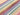 Spring Rainbow Stripes Cotton Jersey Fabric (17mm)