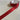 25mm Red Sparkle Merry Christmas Ribbon