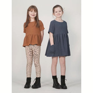 Indi Woven Tunic/Dress Pattern Paper Scissors  Sewing Pattern - PDF and AO copy